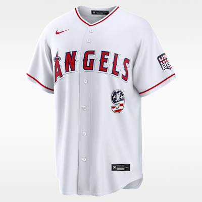 Mike Trout Los Angeles Angels USA 250 Men's Nike MLB Stadium